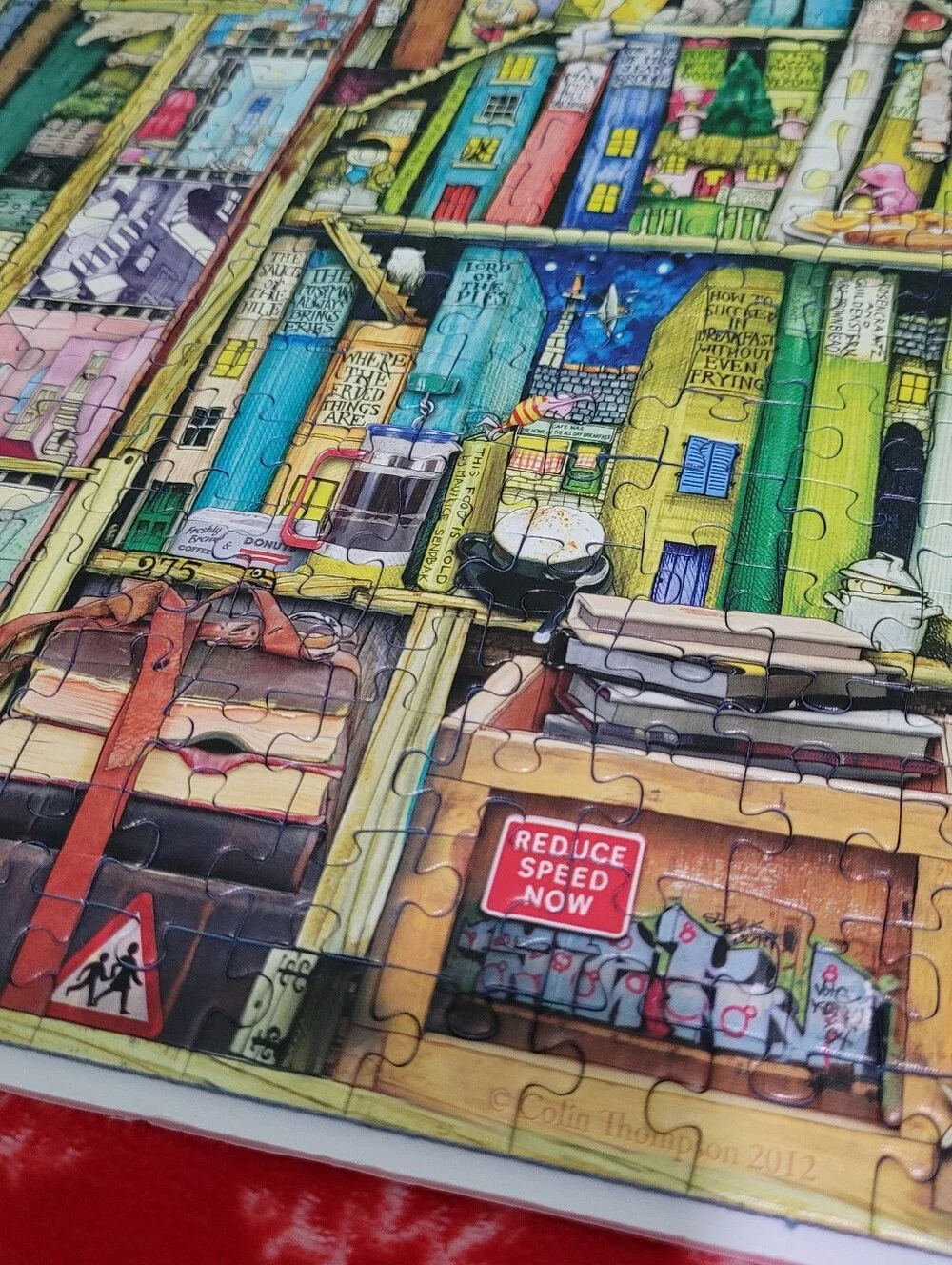 RAVENSBURGER, The Bizarre Bookshop #2, 1000 Piece Puzzle